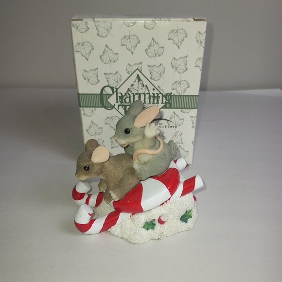 Fitz and Floyd charming Tails Cany Cane Stocking holder. - Picture 5 of 6